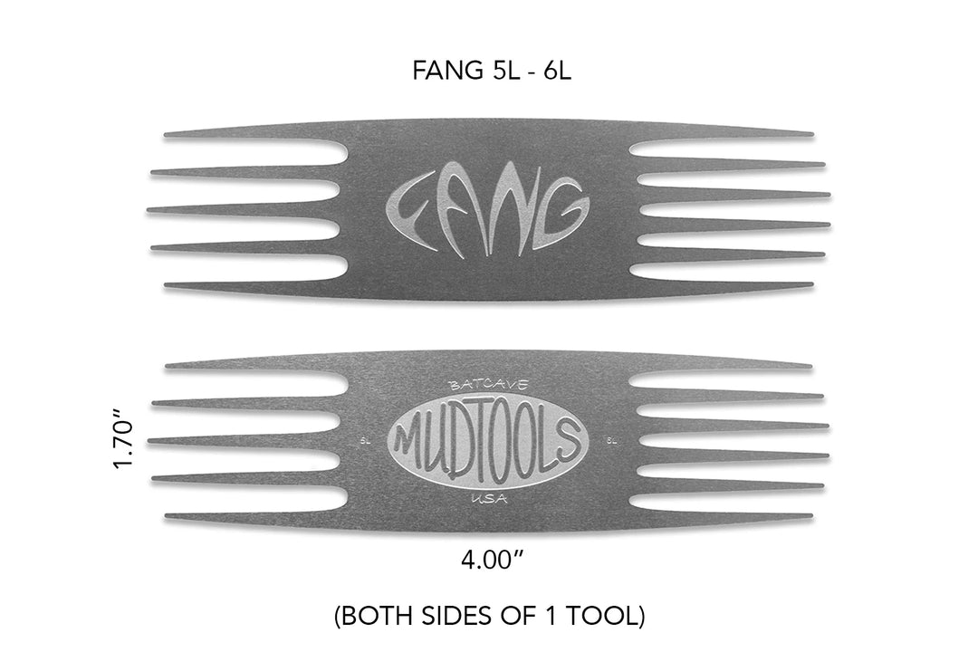 Mudtools Fang Stainless Scoring Tool