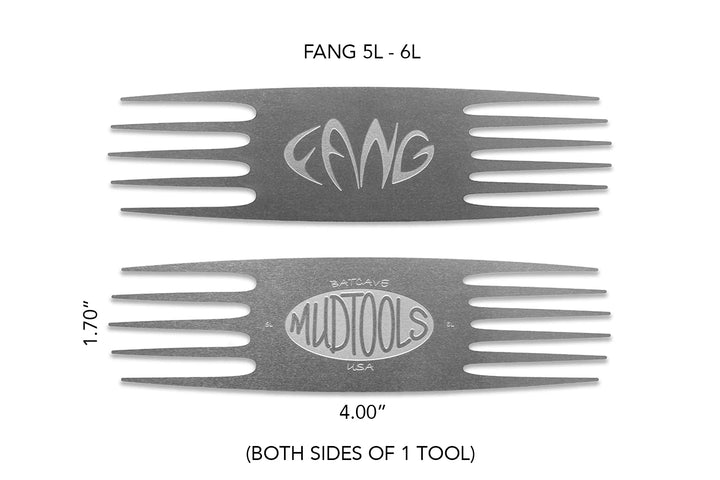 Mudtools Fang Stainless Scoring Tool