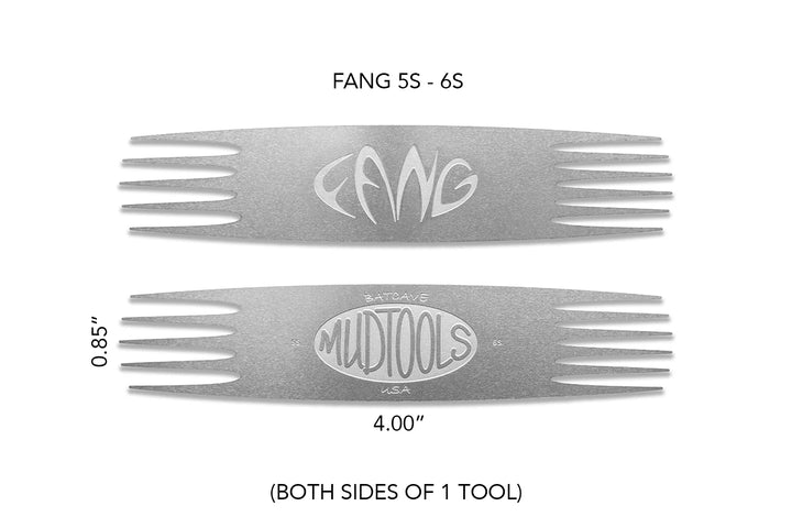 Mudtools Fang Stainless Scoring Tool