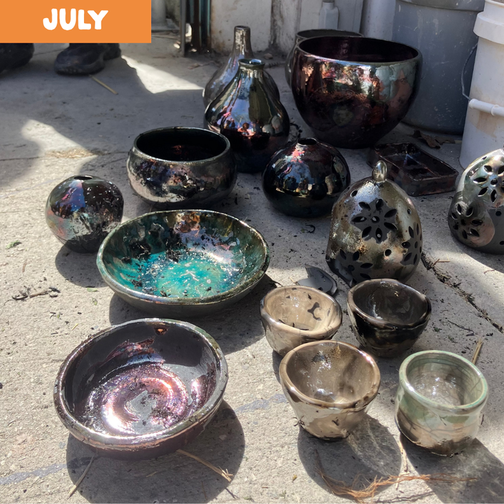 One-Day Raku Firing w/ Brett Sauve
