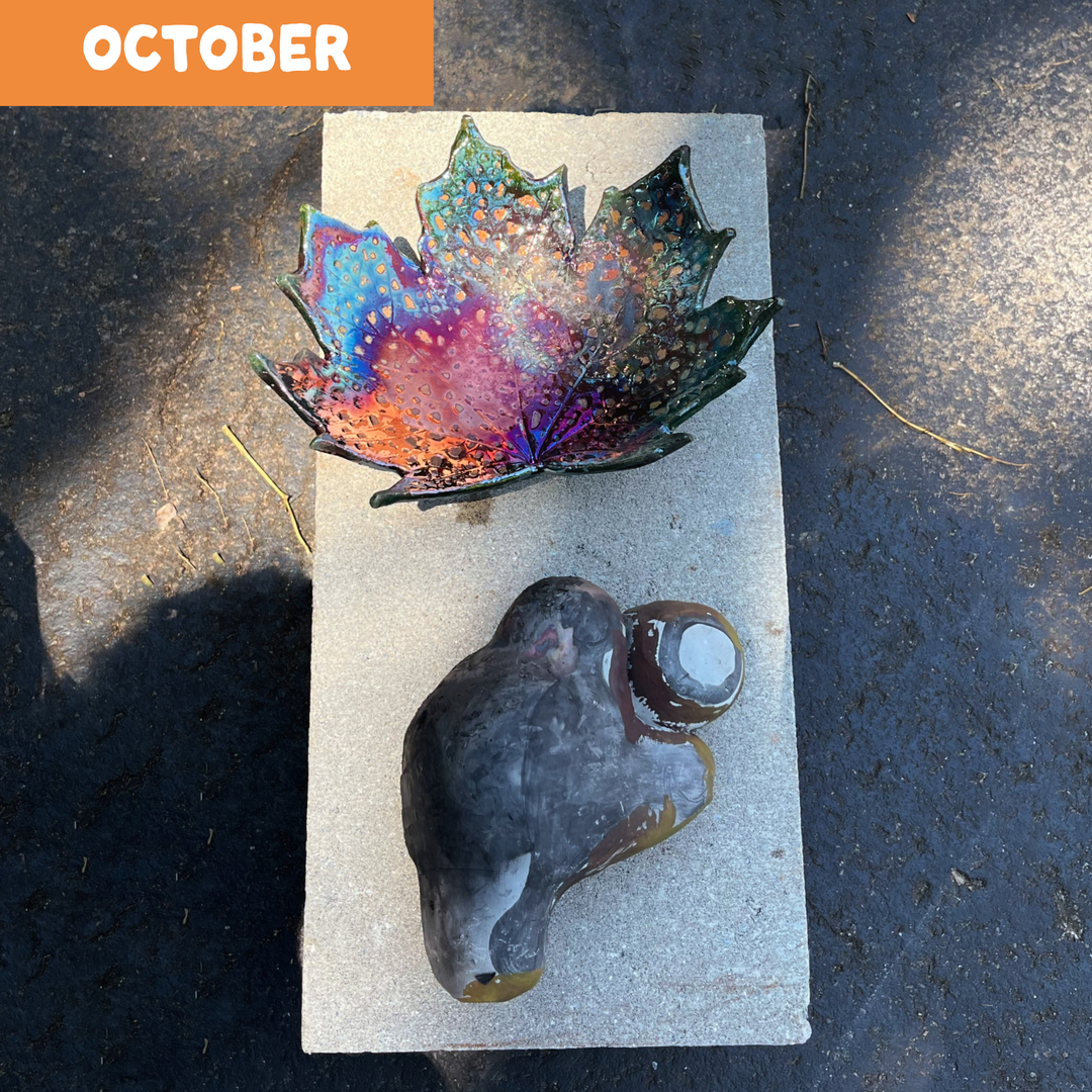 One-Day Raku Firing w/ Brett Sauve | BBQ & Costume Party